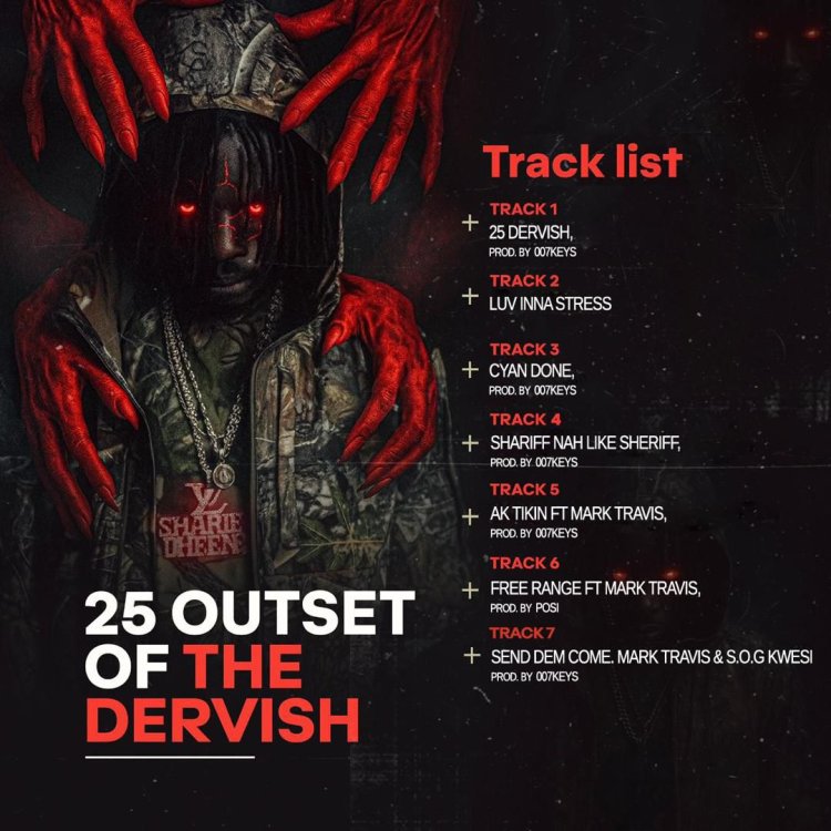 SHARIFF DHEEN ANNOUNCES DEBUT PROJECT “25 OUTSET OF THE DERVISH,” DROPPING JANUARY 5TH, 2026